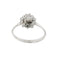 Bague 61 Bague fleur en or blanc 18 carats et diamants 0,95 ct 58 Facettes 32265