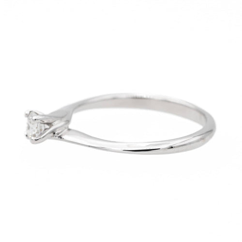 Bague 51 Bague Solitaire Or blanc Diamant 58 Facettes 3227153CN