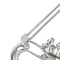 Pendentif Pendentif broche en or blanc 18 carats et platine avec diamants 58 Facettes 3227160CN