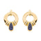 Boucles d'oreilles Boucles d’oreilles en or jaune 18 carats serties de cordiérites 58 Facettes 3227863CN