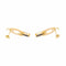 Boucles d'oreilles Boucles d’oreilles en or jaune 18 carats serties de cordiérites 58 Facettes 3227863CN