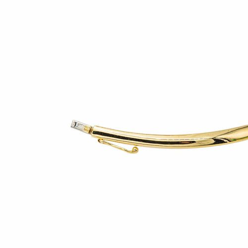 Collier Collier en or jaune et blanc 18 carats serti de diamants 58 Facettes 3230358CN