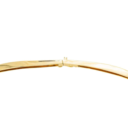 Collier Collier en or jaune et blanc 18 carats serti de diamants 58 Facettes 3230358CN