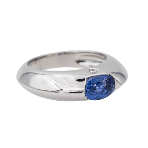 Bague 51 Piaget  Bague  Or blanc Saphir, Diamant 58 Facettes 3230367CN