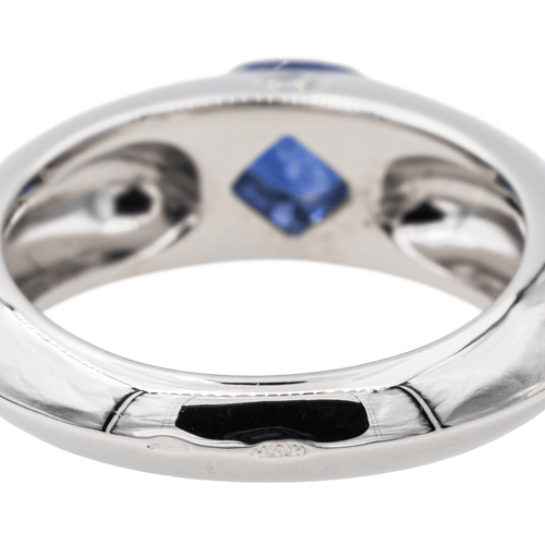 Bague 51 Piaget  Bague  Or blanc Saphir, Diamant 58 Facettes 3230367CN