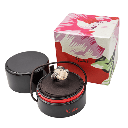 Bague 51 Pomellato Bague Cocktail Tango Or rose Quartz, Diamant 58 Facettes 3230375CN