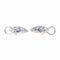Boucles d'oreilles Piaget Boucles d'oreilles  Or blanc Saphir, Diamant 58 Facettes 3230379CN