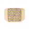 Bague 57.5 Bague Chevalière Or jaune Diamant 58 Facettes 3240176CN