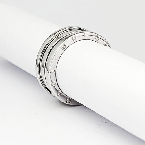 Bague 60 BVLGARI B.zero1 - Bague en or blanc 18 carats 58 Facettes 32404