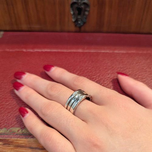 Bague 60 BVLGARI B.zero1 - Bague en or blanc 18 carats 58 Facettes 32404