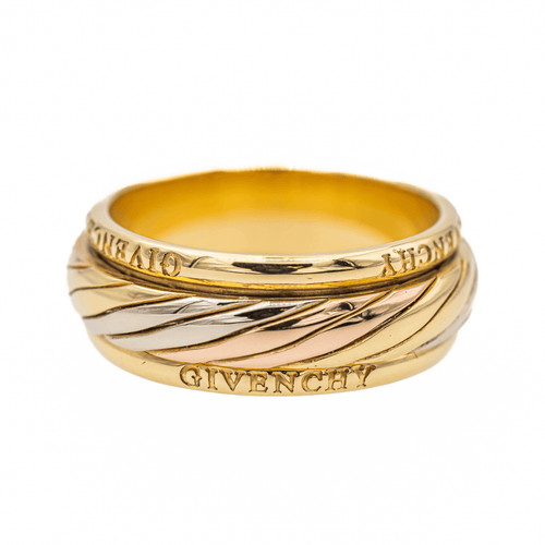 Bague 53 Givenchy - Bague en or jaune, or blanc et or rose 18 carats 58 Facettes 3240784CN