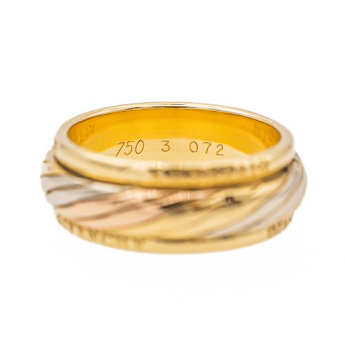 Bague 53 Givenchy - Bague en or jaune, or blanc et or rose 18 carats 58 Facettes 3240784CN
