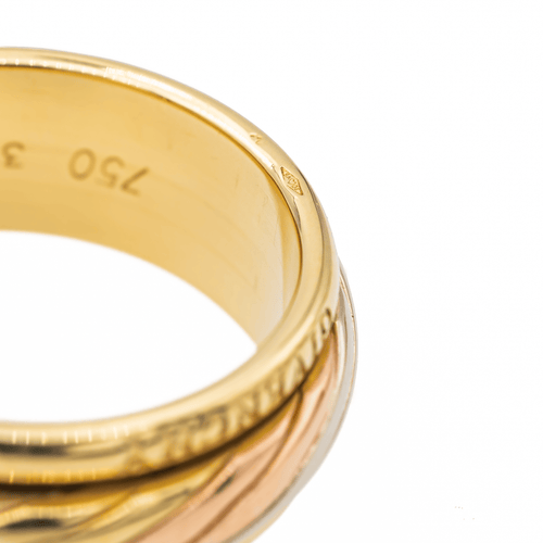 Bague 53 Givenchy - Bague en or jaune, or blanc et or rose 18 carats 58 Facettes 3240784CN
