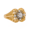 Bague 56 Bague Fleur Or jaune, Platine Diamant 58 Facettes 3241053CN