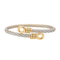 Bracelet Fred Bracelet Jonc Force 10 Acier, Or jaune 58 Facettes 3241064CN