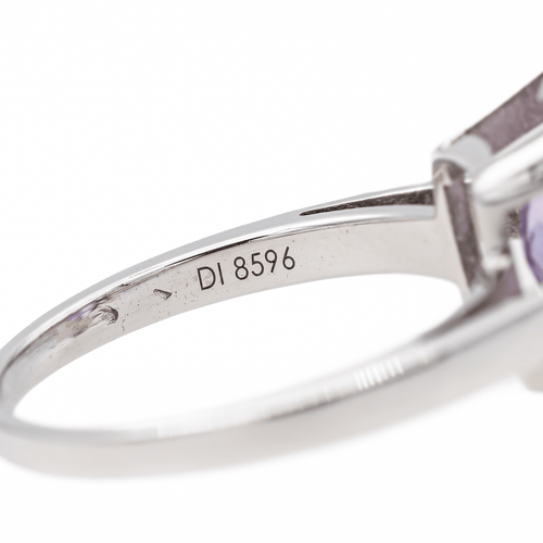 Bague 54 Mauboussin Bague Mon bébé d'amour Or blanc Améthyste, Diamant 58 Facettes 3241065CN