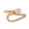 Bague 51 Repossi Serti inversé - Bague en or rose avec diamants 58 Facettes 3242300CN