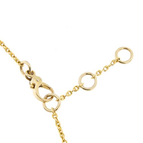 Collier Pomellato - Collier à chaîne rolô avec pendentif clé en or jaune 58 Facettes 32426