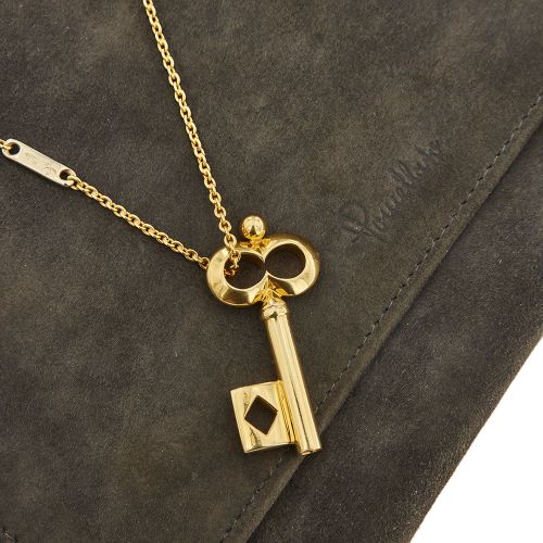 Collier Pomellato - Collier à chaîne rolô avec pendentif clé en or jaune 58 Facettes 32426