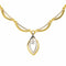 Collier Collier Solitaire Or jaune, Or blanc Diamant 58 Facettes 3243858CN