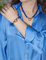 Bracelet Bracelet en or jaune et blanc 18 carats, lapis-lazuli et diamants 58 Facettes 3243859CN