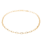 Collier Collier chaîne maille forçat en or jaune 18 carats 58 Facettes 3243949CN