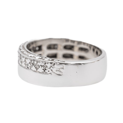 Bague 50 Balmain - Bague en or blanc 18 carats et diamants 58 Facettes 3244467CN