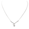 Collier Collier en or blanc 18 carats serti de diamants 58 Facettes 3244470CN
