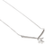 Collier Collier en or blanc 18 carats serti de diamants 58 Facettes 3244470CN