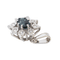 Pendentif Pendentif Pompadour Or blanc Saphir, Diamant 58 Facettes 3244481CN