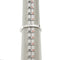 Bague Donna Oro - Bague hexagonale en or blanc 18 carats avec aigue-marine et diamants 58 Facettes 32455