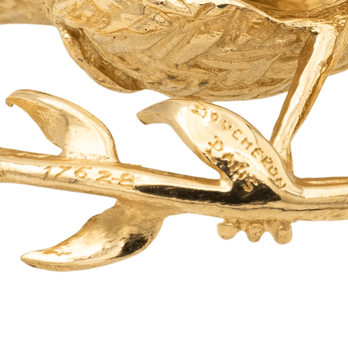 Broche Boucheron Broche Oiseau  Or jaune Rubis 58 Facettes 3246212CN