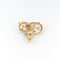 Pendentif Broche pendentif floral en or jaune 18 carats, perles et diamants 58 Facettes 32601