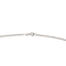 Collier Collier Pendentif Or blanc Saphir, Diamant 58 Facettes 3263778CN
