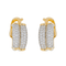 Boucles d'oreilles Piaget Boucles d'oreilles Créoles  Or jaune, Or blanc Diamant 58 Facettes 3263782CN