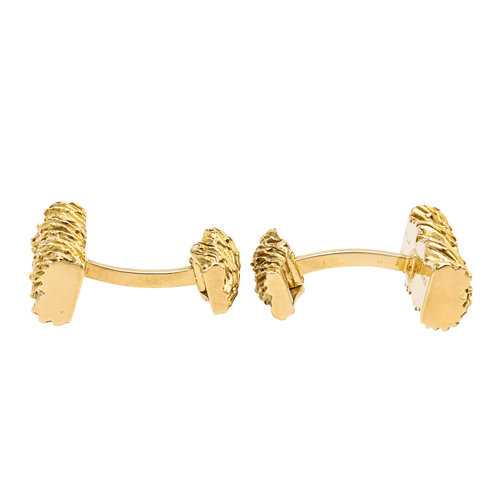 Boutons de manchette Van Cleef & Arpels - Boutons de manchette en or jaune 18 carats 58 Facettes 3263784CN