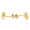 Boutons de manchette Van Cleef & Arpels - Boutons de manchette en or jaune 18 carats 58 Facettes 3263784CN