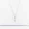 Collier Collier trilogie en or blanc 18 carats et diamants 58 Facettes 32668