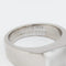 Bague 53 Cartier Tank - Bague en or blanc 18 carats et pierre de lune 58 Facettes 32677