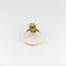 Bague 53 Bague en or jaune 18 carats et émeraude, 2 diamants 58 Facettes 32693