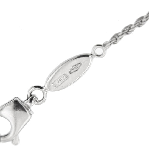 Collier Salvini I Segni - Collier avec pendentif croix en or blanc et diamants 58 Facettes 32812