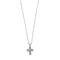 Collier Salvini I Segni - Collier avec pendentif croix en or blanc et diamants 58 Facettes 32812