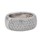 Bague 50 Cartier Nouvelle Vague - Bague en or blanc et diamants 58 Facettes 3282180CN