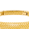 Bracelet Amestoy - Bracelet jonc motif nid d’abeilles en or jaune 18 carats 58 Facettes 3288432CN