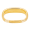 Bracelet Amestoy - Bracelet jonc motif nid d’abeilles en or jaune 18 carats 58 Facettes 3288432CN