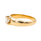 Bague 55 Bague solitaire en or jaune 18 carats et diamant taille brillant 58 Facettes 3288741CN