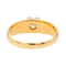 Bague 55 Bague solitaire en or jaune 18 carats et diamant taille brillant 58 Facettes 3288741CN