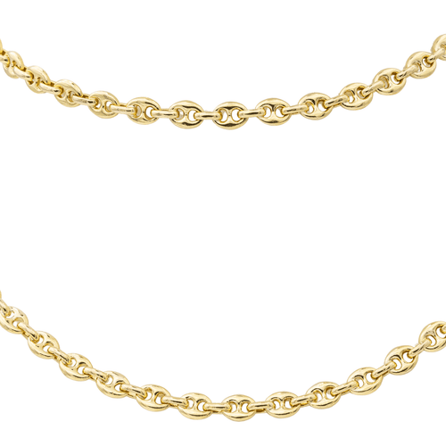 Collier Fred - Collier chaîne maille grain de café en or jaune 58 Facettes 3290120CN