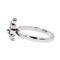 Bague 59 Bague  Or blanc Diamant, Rubis 58 Facettes 3290288CN