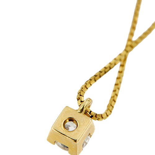 Collier Collier - Chaîne vénitienne en or jaune 18 kt avec diamant 0,40 ct 58 Facettes 32918